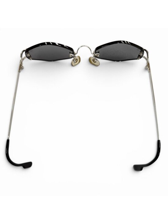 Cartier Rimless Two Point Logo Eyewear Sunglasses Silver Black 20 main image 7